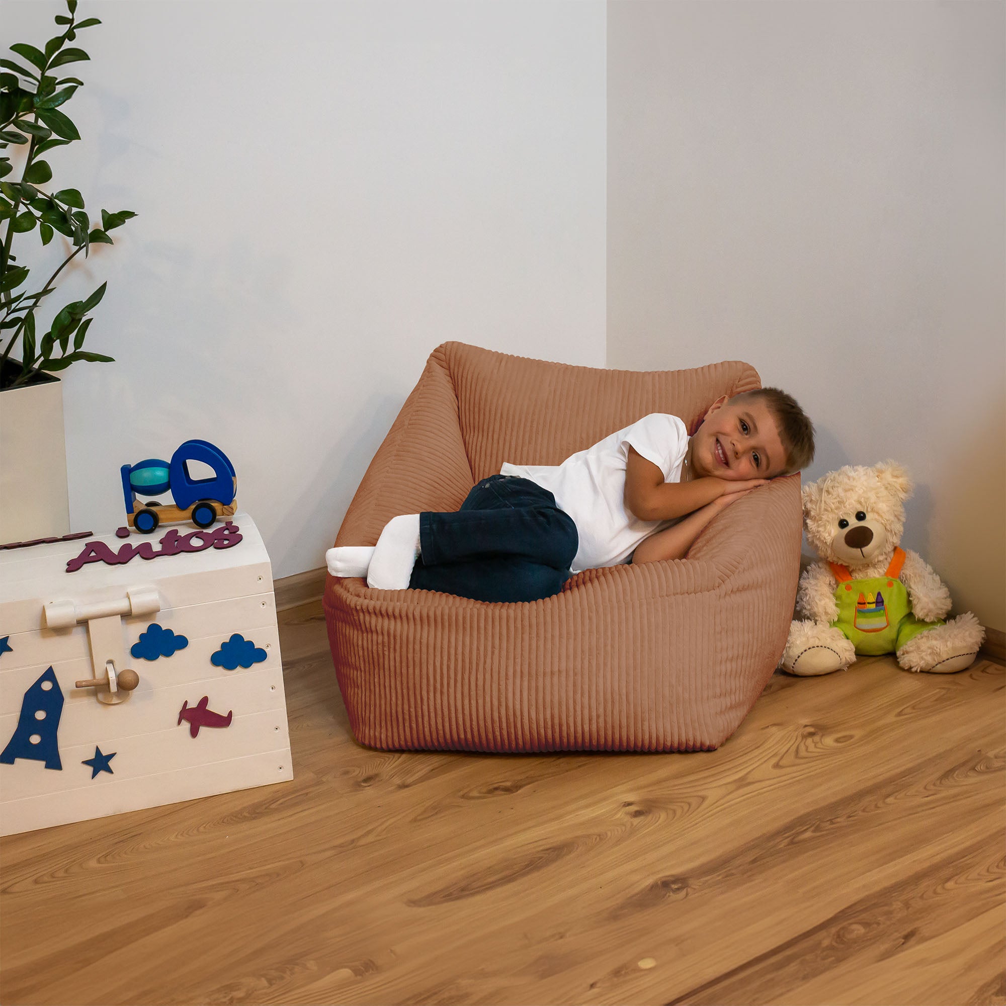 Kinderstuhl Braunbär