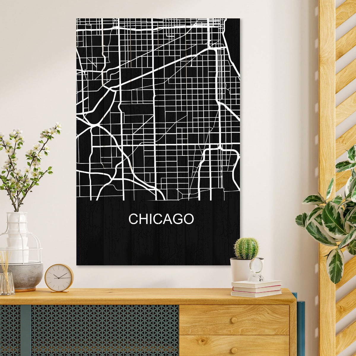 Obraz Drevo Chicago