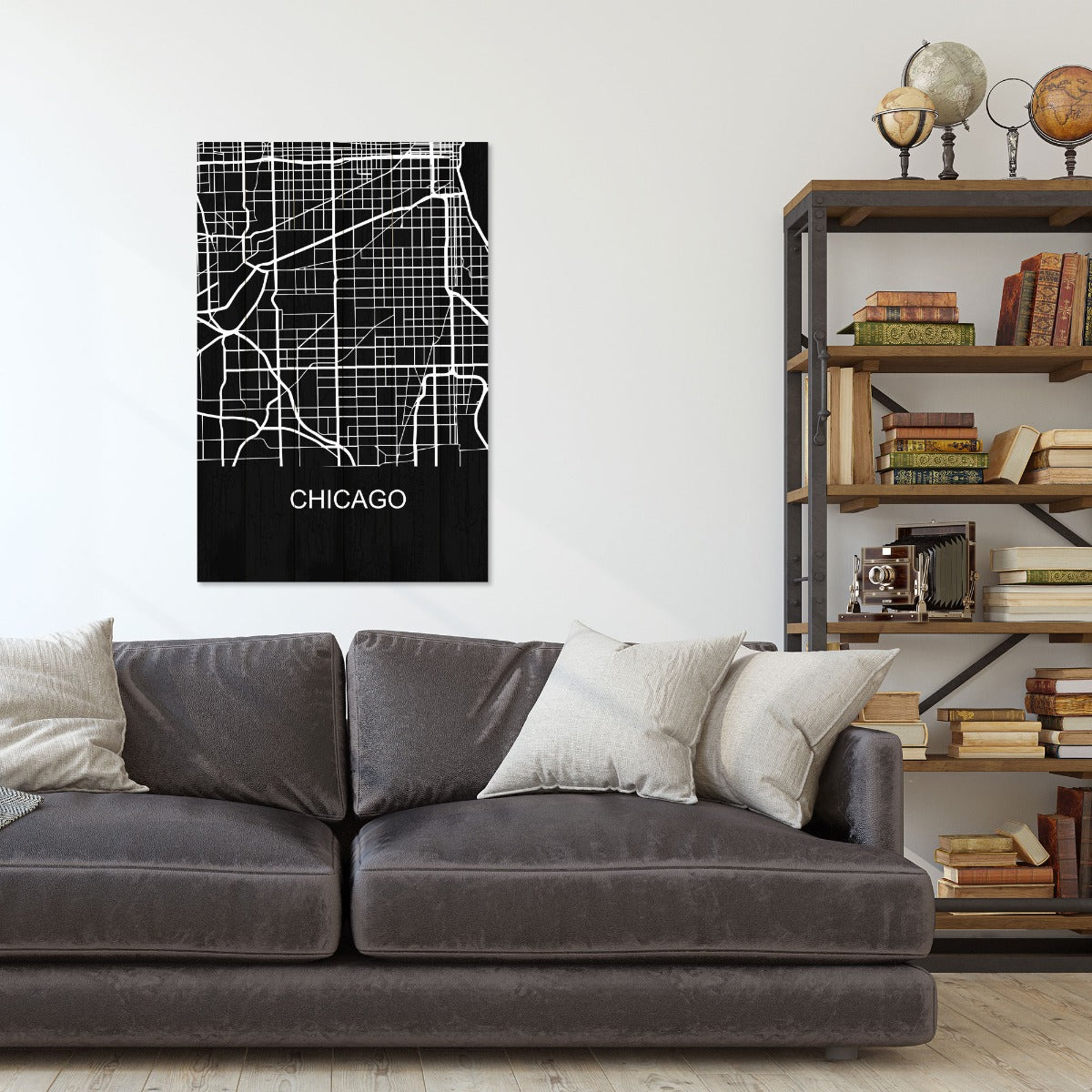 Obraz Drevo Chicago