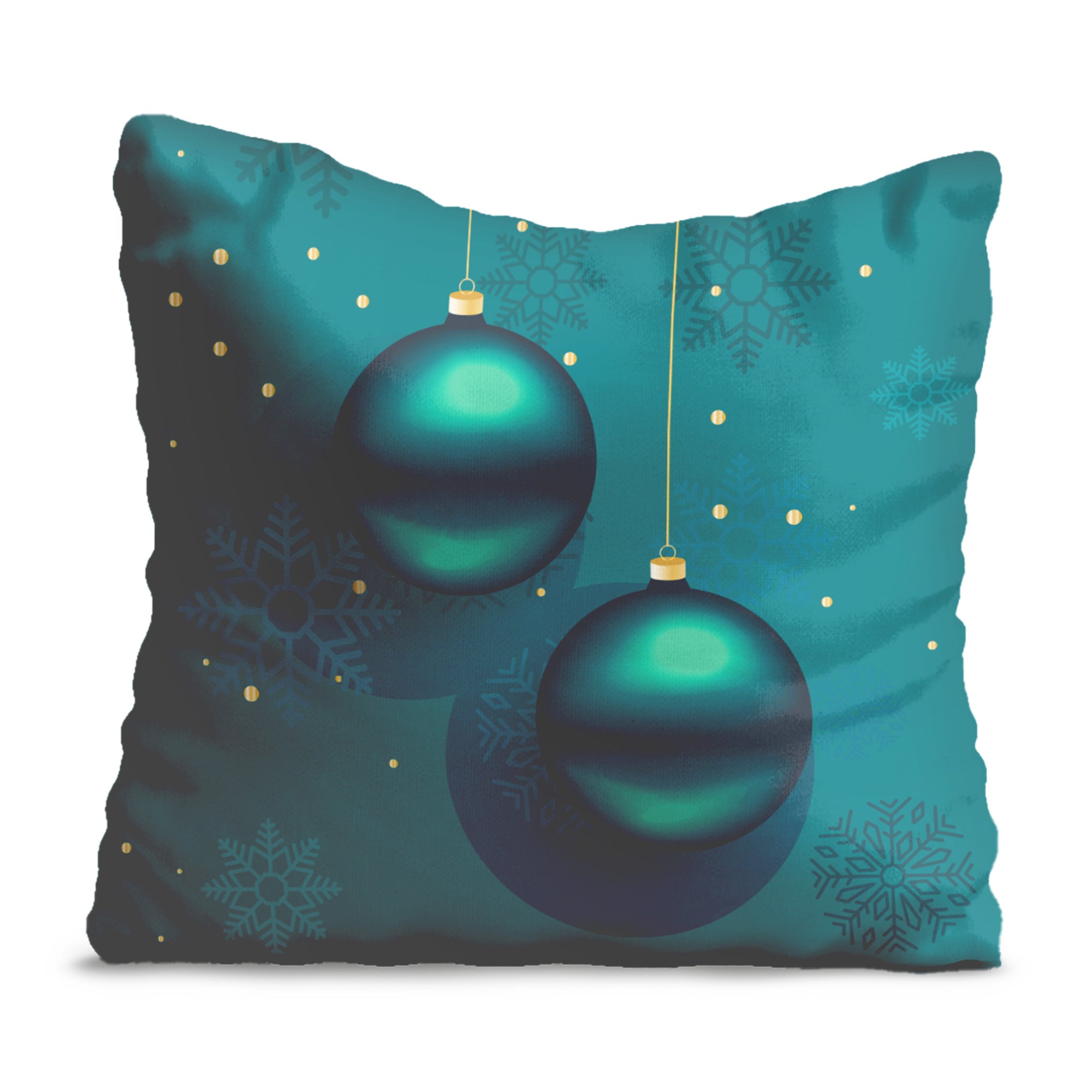 Kissen Christmas Gold Balls-Velvet