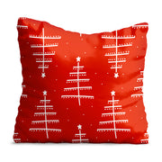 Kissen Weihnachtsbaum-Muster