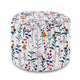 Runder Hocker Fußstütze Color Meadow-Velvet