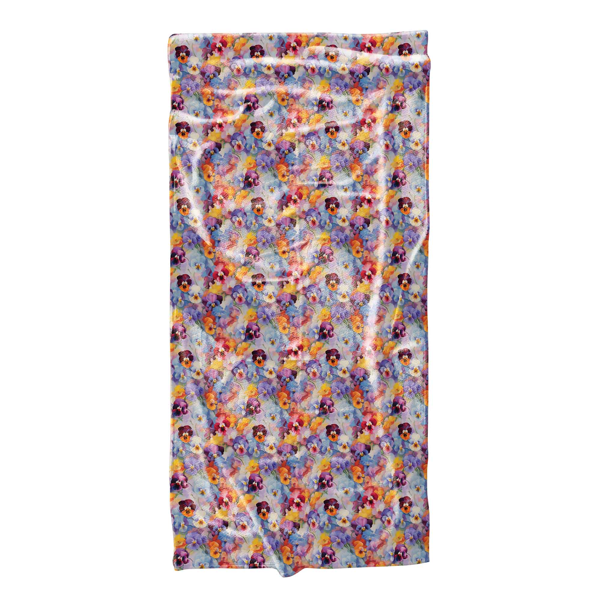 Handtuch Buntes Blumenmuster