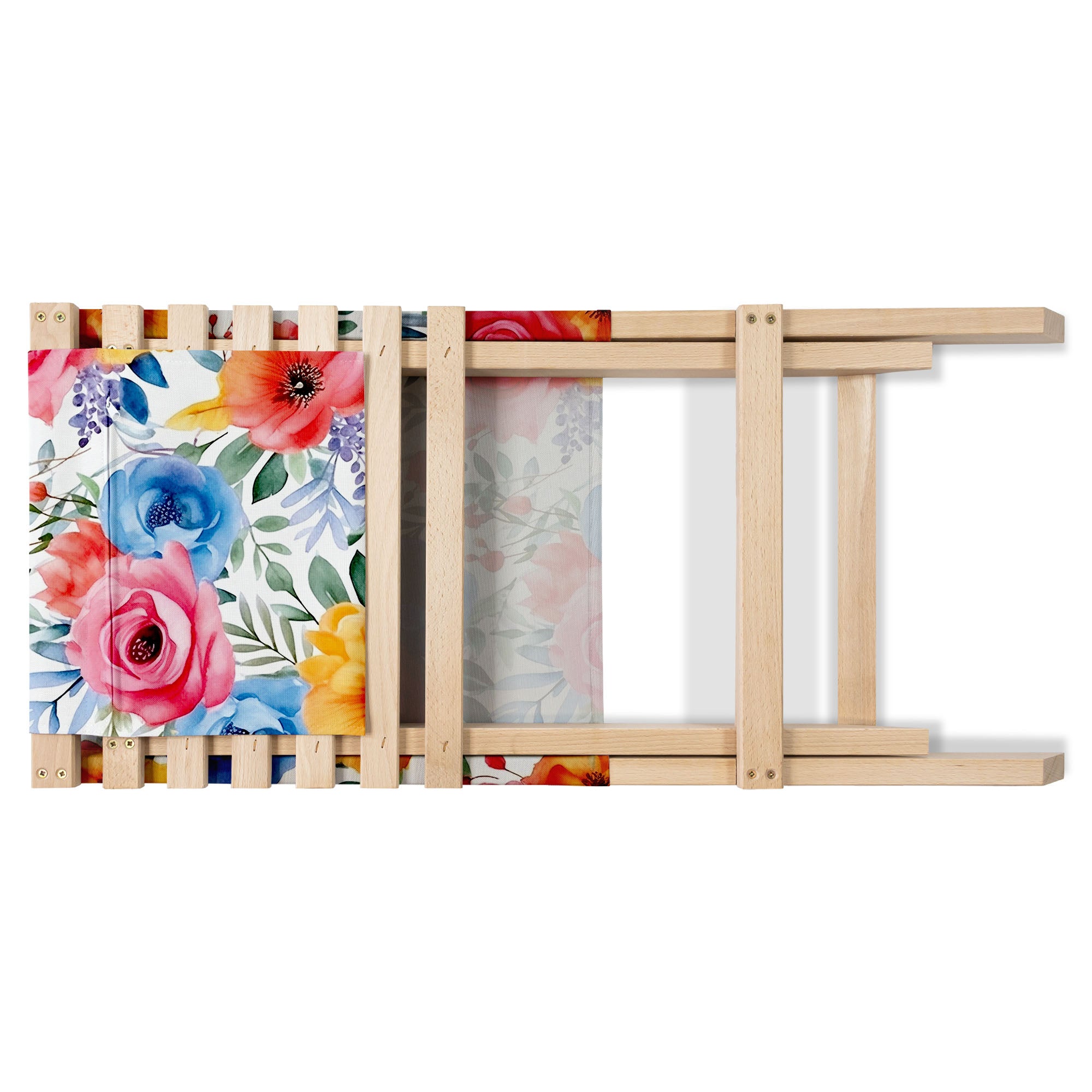 Klappbarer Strandstuhl Bunte Blumen