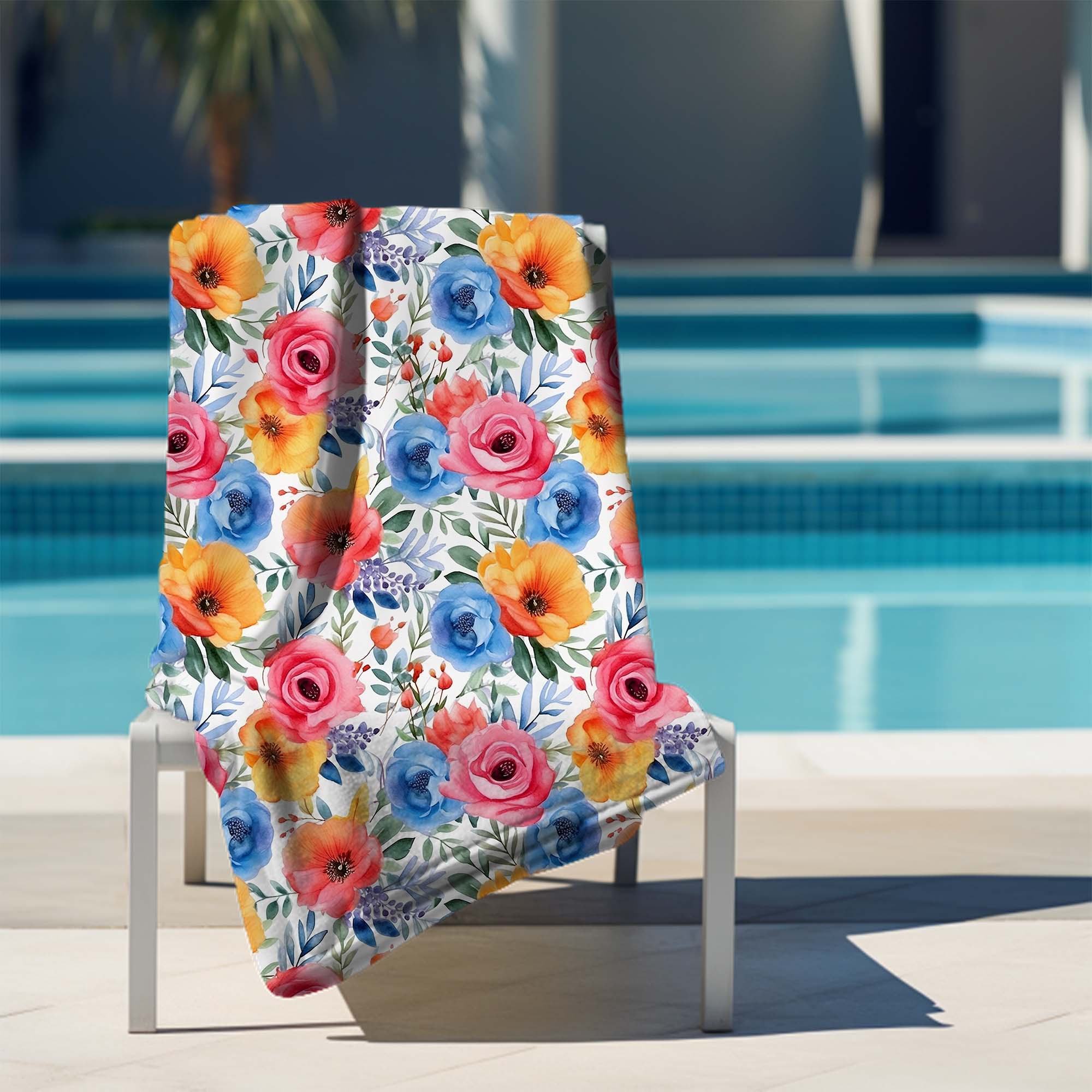 Handtuch Colorful Wildflower-70x140 cm