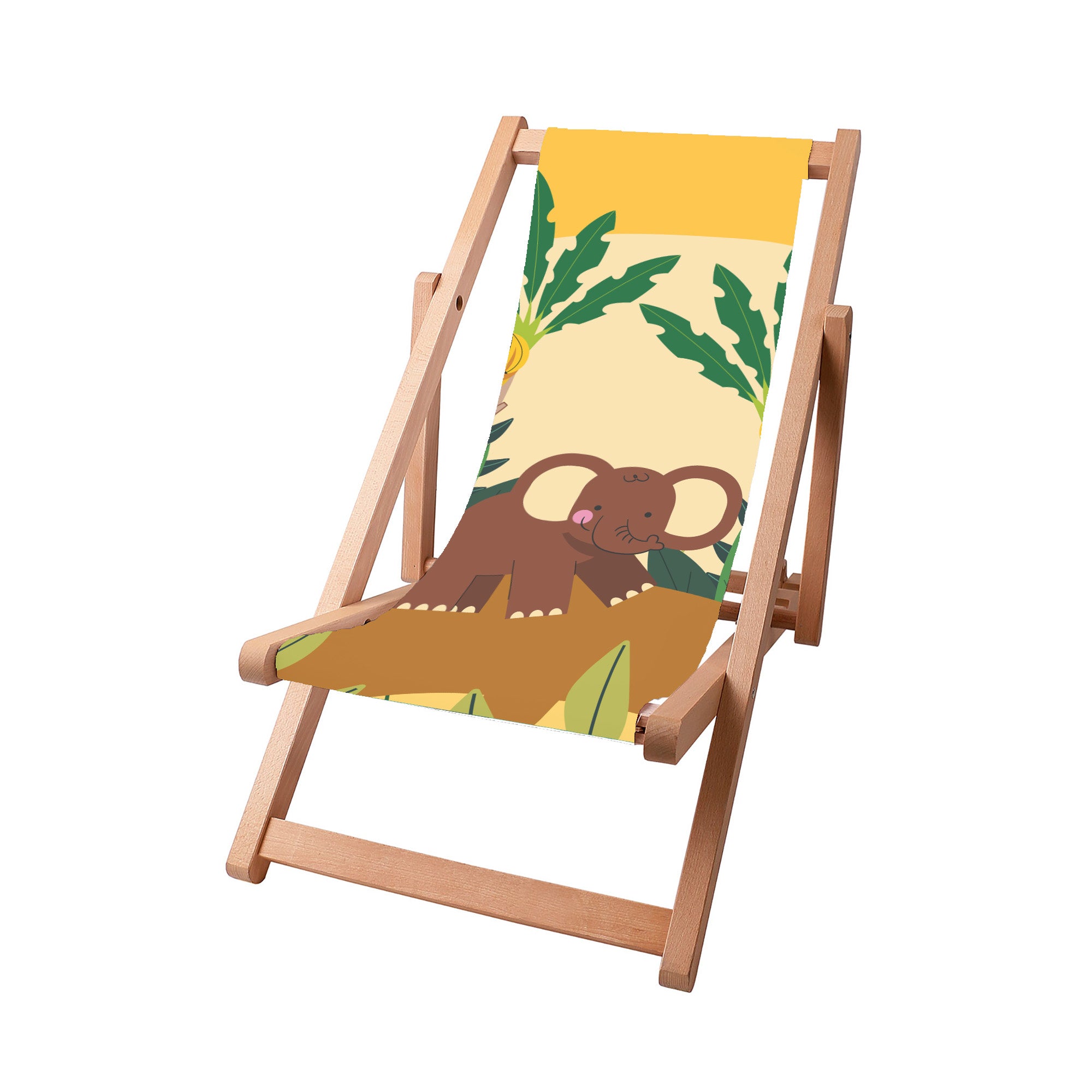 Liegestuhl aus Holz Crazy Elephant