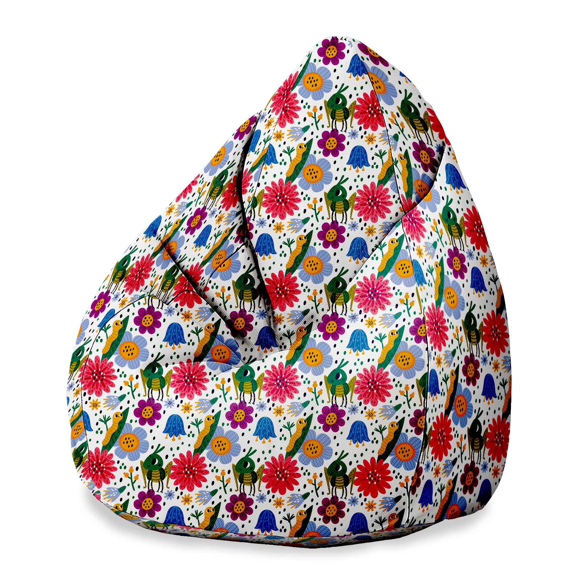 Puf Pearshape Roztomilé chrobáky-M-Velvet