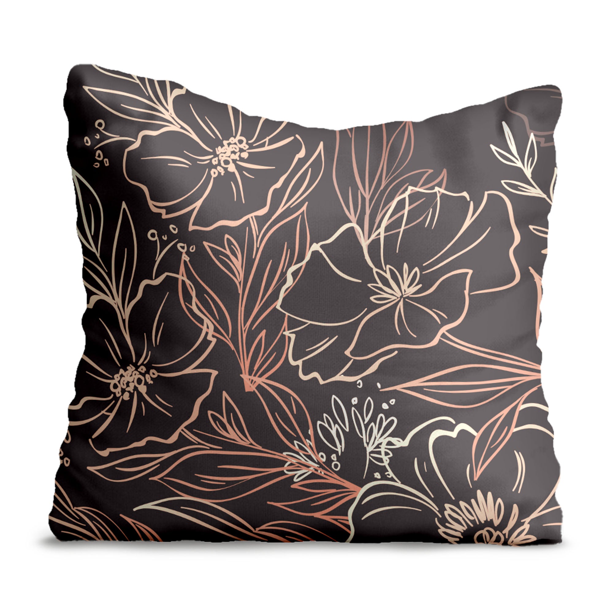 Kissen Dark Flowers Mystery-Velvet