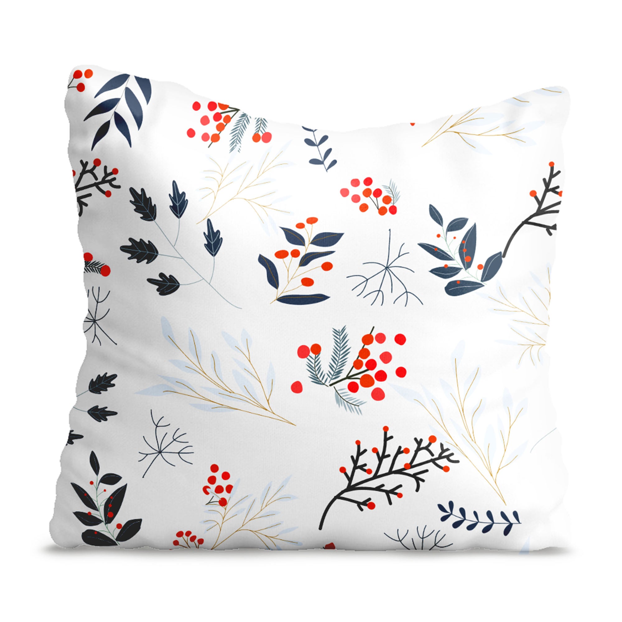 Kissen Zarte Winterblumen
