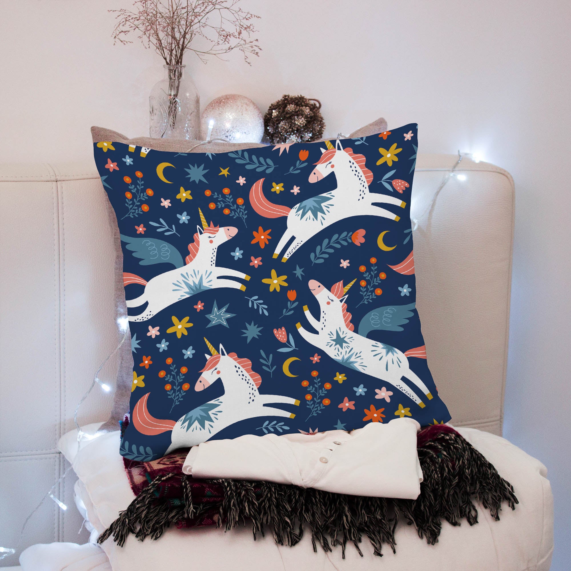 Kissen Fairy Unicorns-Velvet