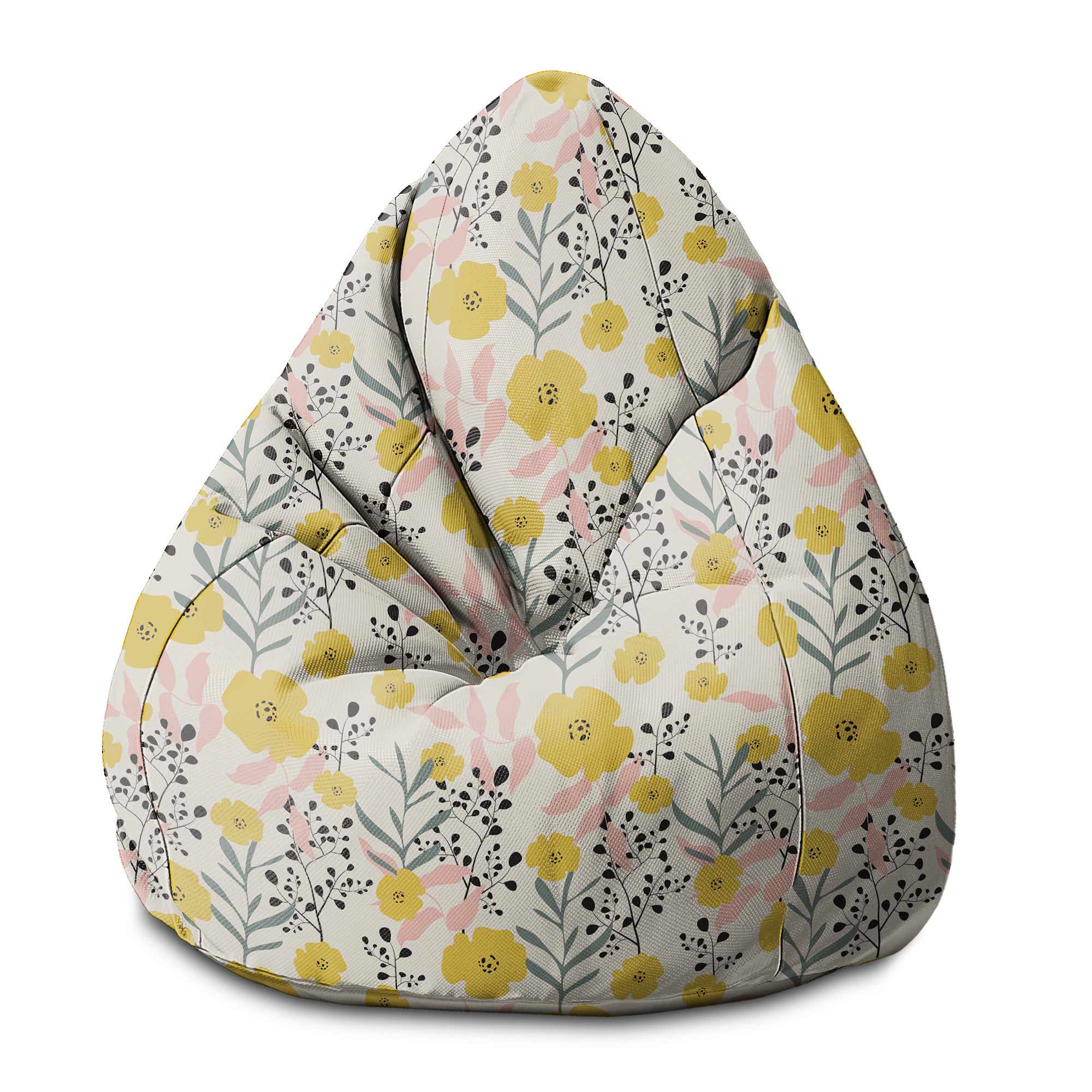 Puf Pearshape Yellow Daffodil