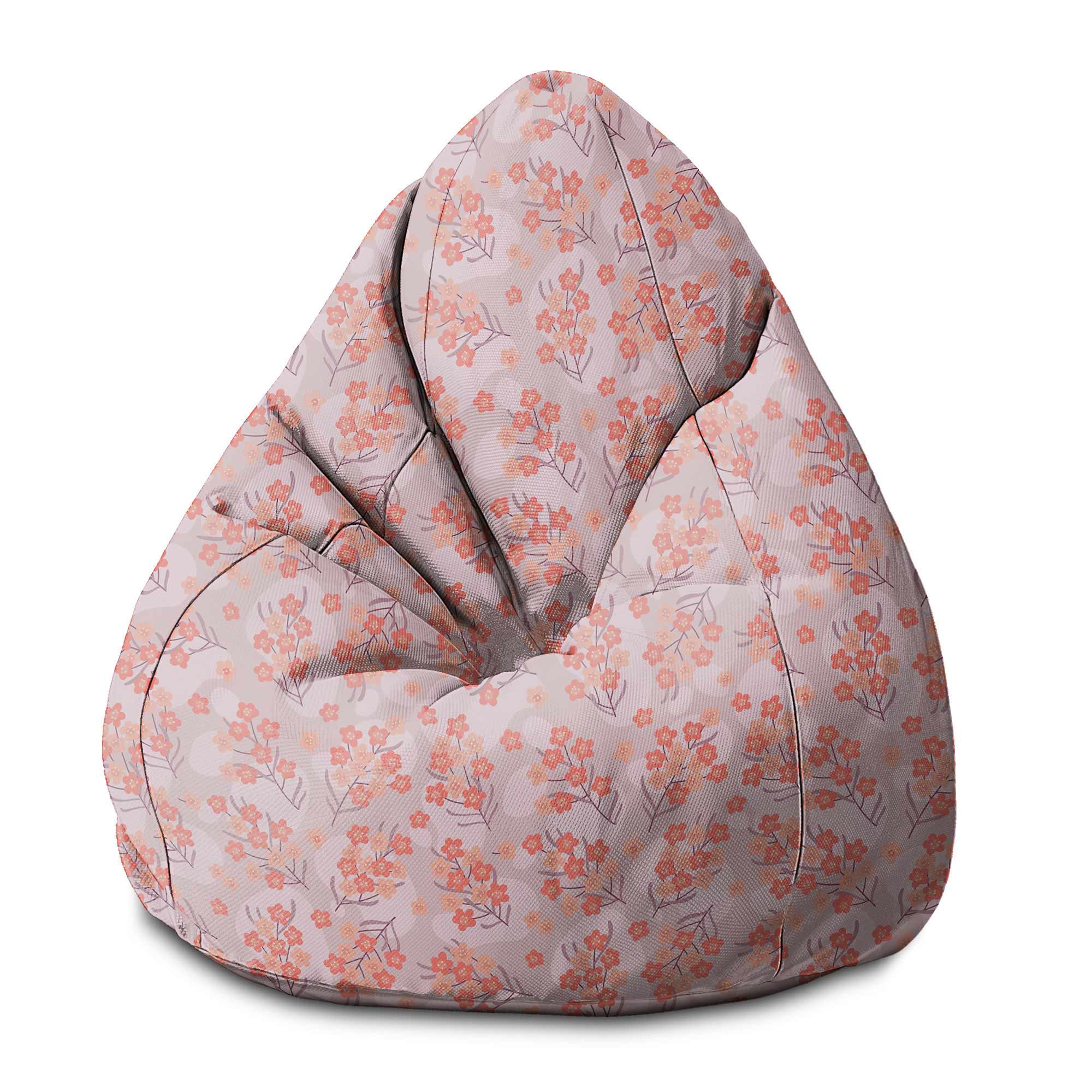 Puf Pearshape Summer Garden-M-Oxford
