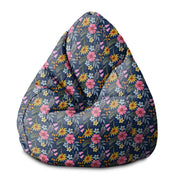 Puf Pearshape Spring Flowers-M-Oxford