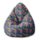 Puf Pearshape Spring Flowers-M-Oxford
