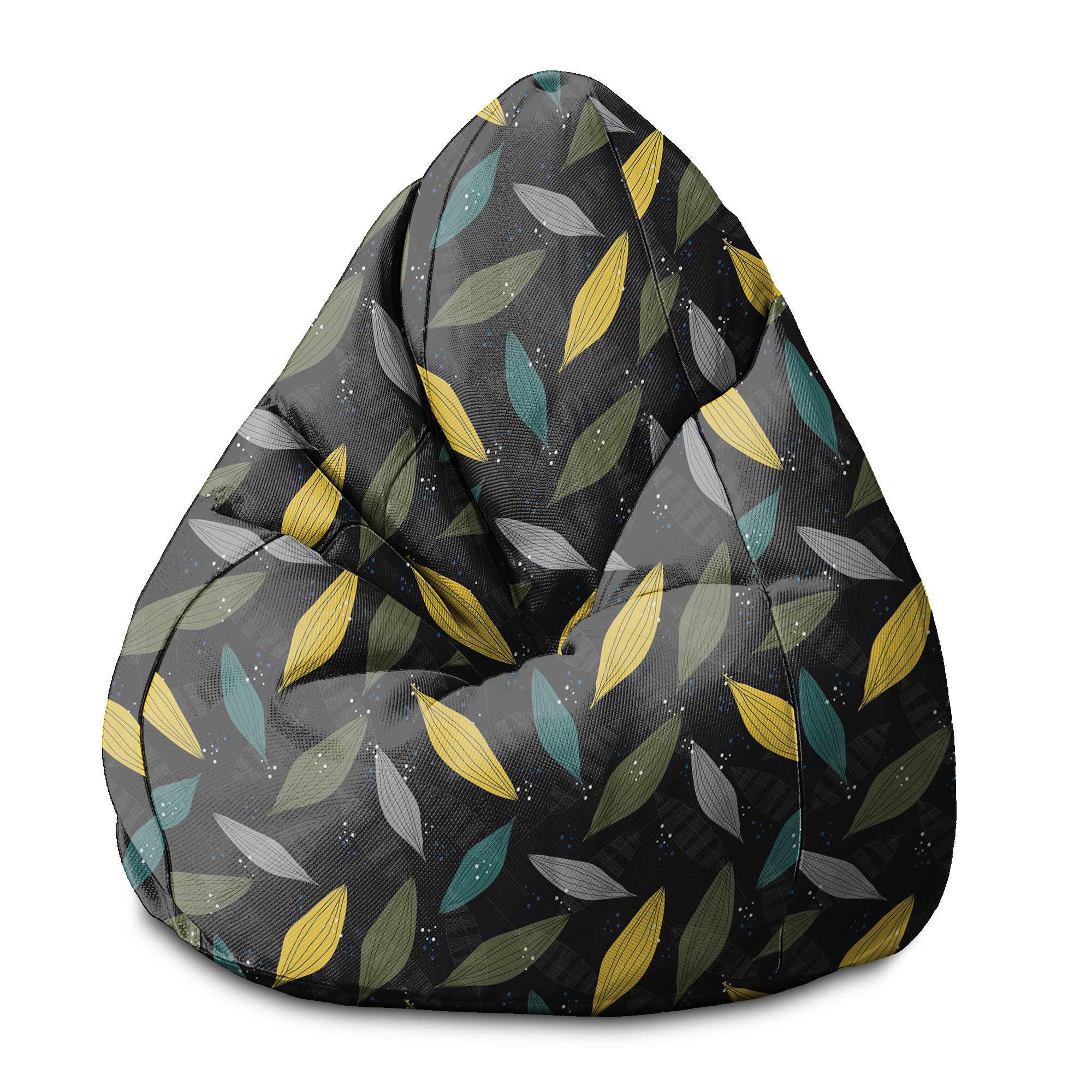 Puf Pearshape Simple Scandi Pattern-M-Oxford
