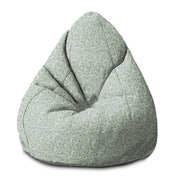 Sitzsack Birnenform Wiese mit kleinen weißen Blumen-S-Oxford