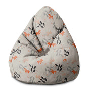 Sitzsack Birnenform Herbstblumen