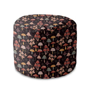 Runder Hocker Fußhocker More Mushroom-Velvet