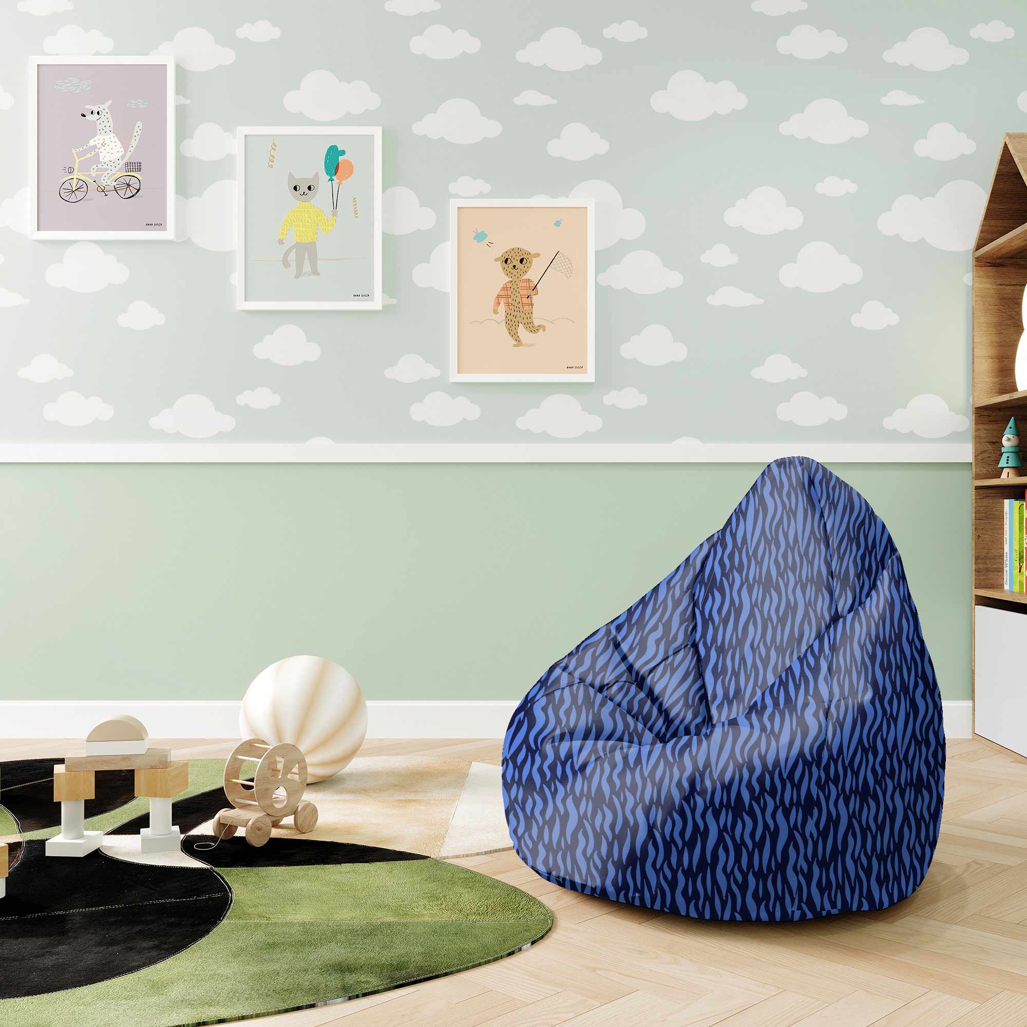 Puf Pearshape Vlny na