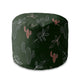 Runder Hocker Fußstütze Cactus Doodles-Velvet