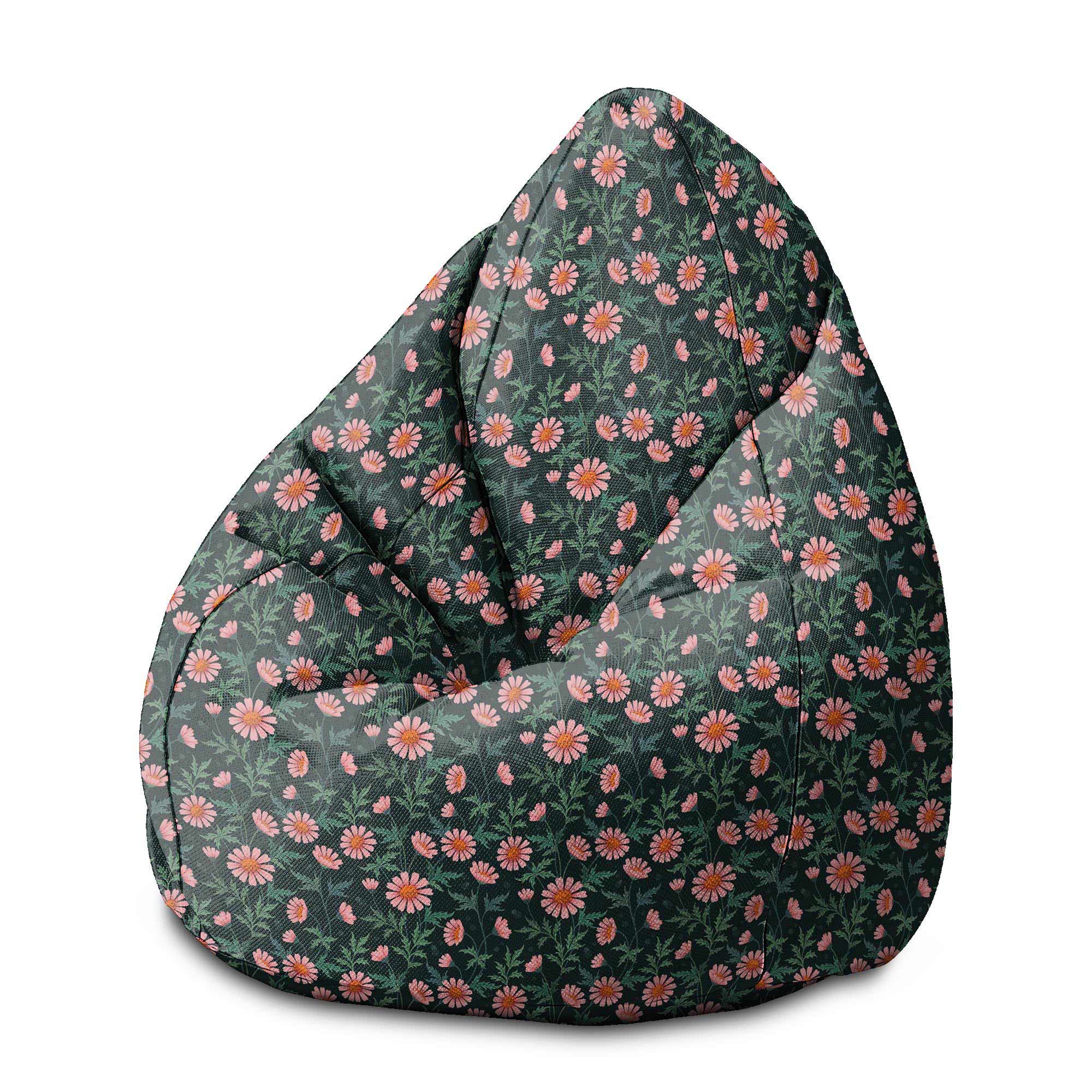 Puf Birnenform Margerite
