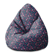 Puf Birnenform Pink Wiese