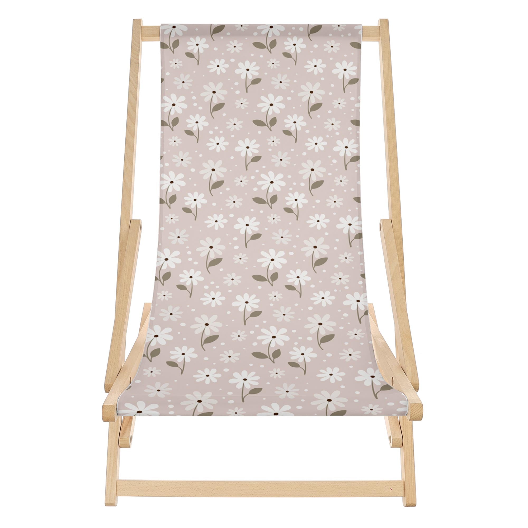 Schaukel-Liegestuhl Helle Blumen
