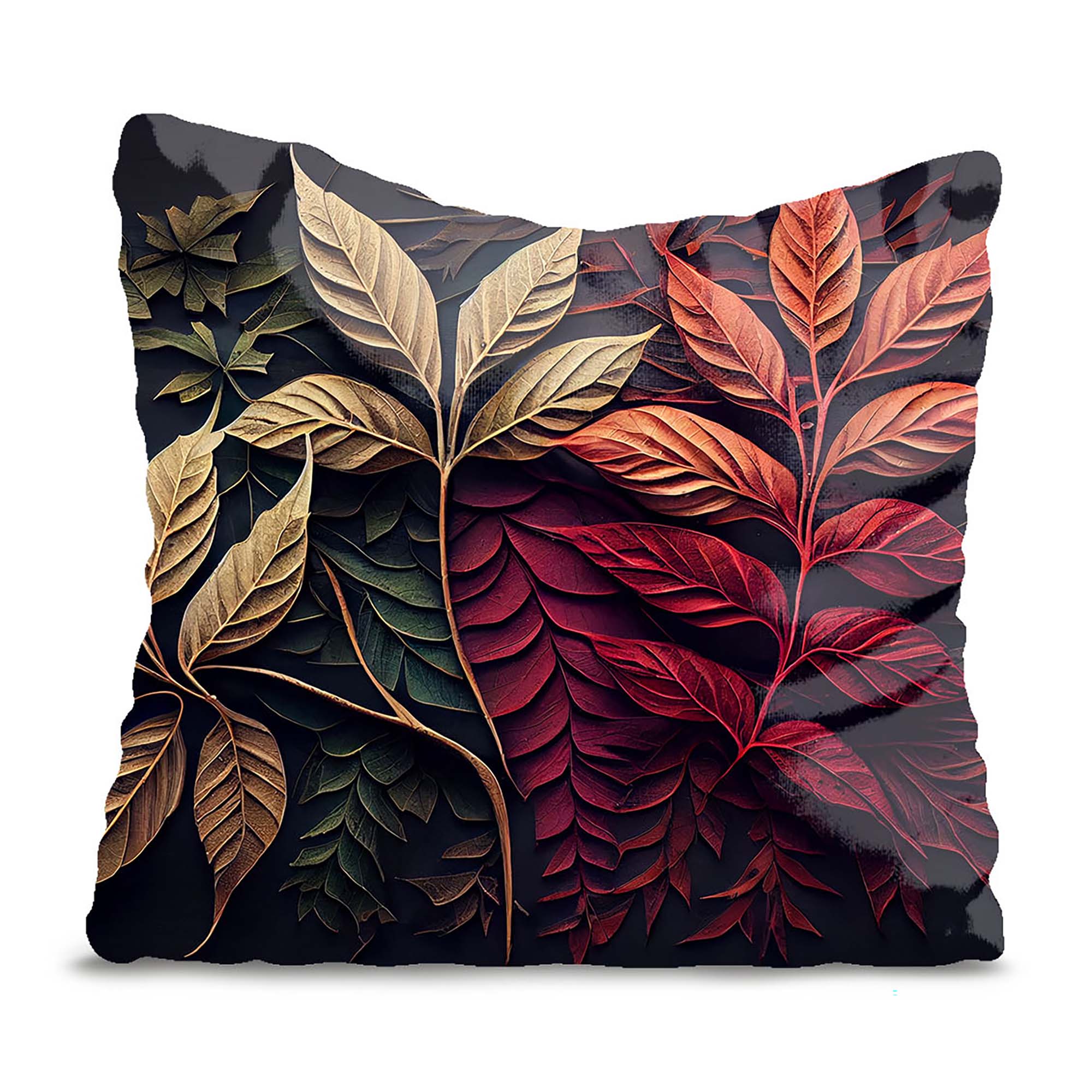 Kissen Autumn Leaves-Samt