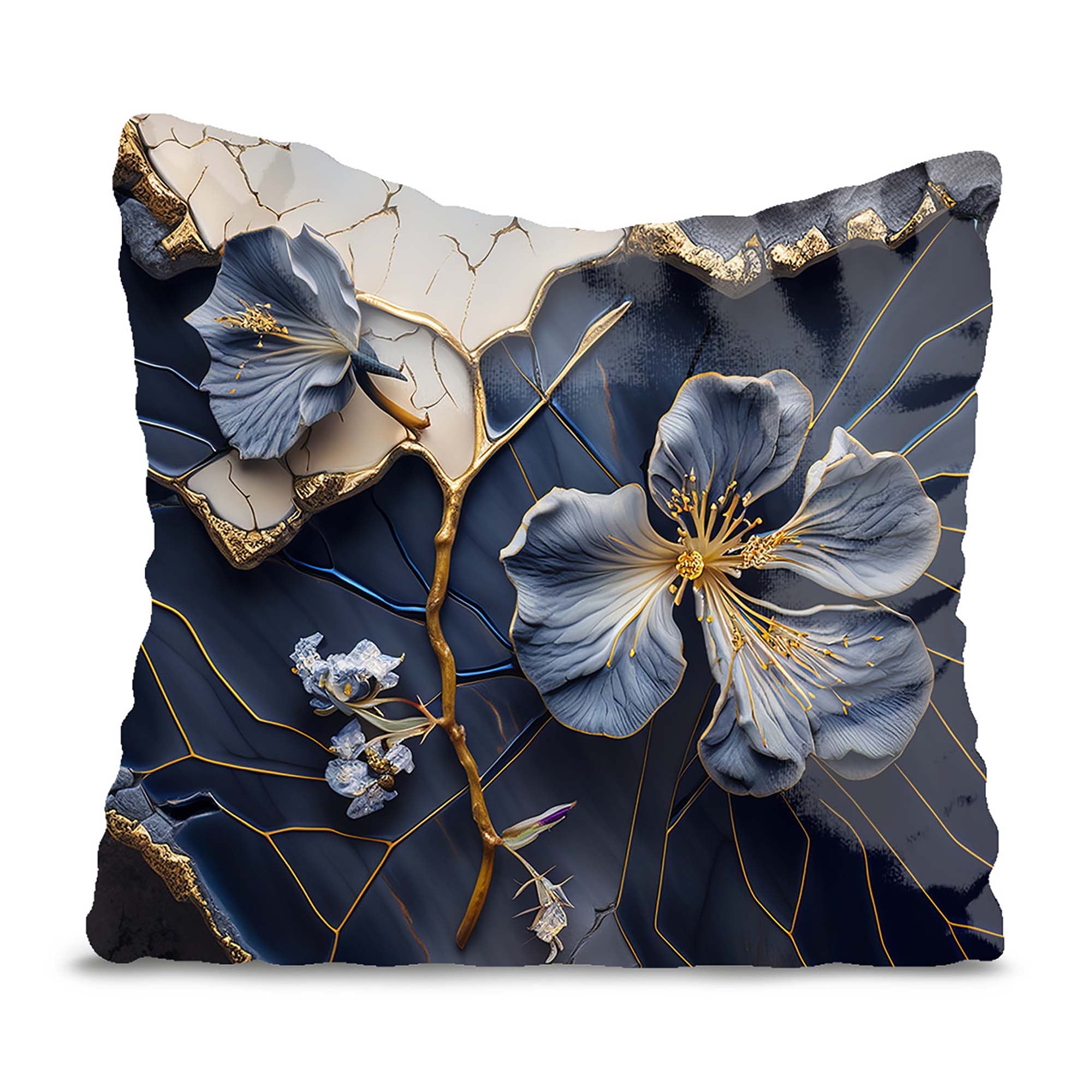 Kissen Dark Flowers