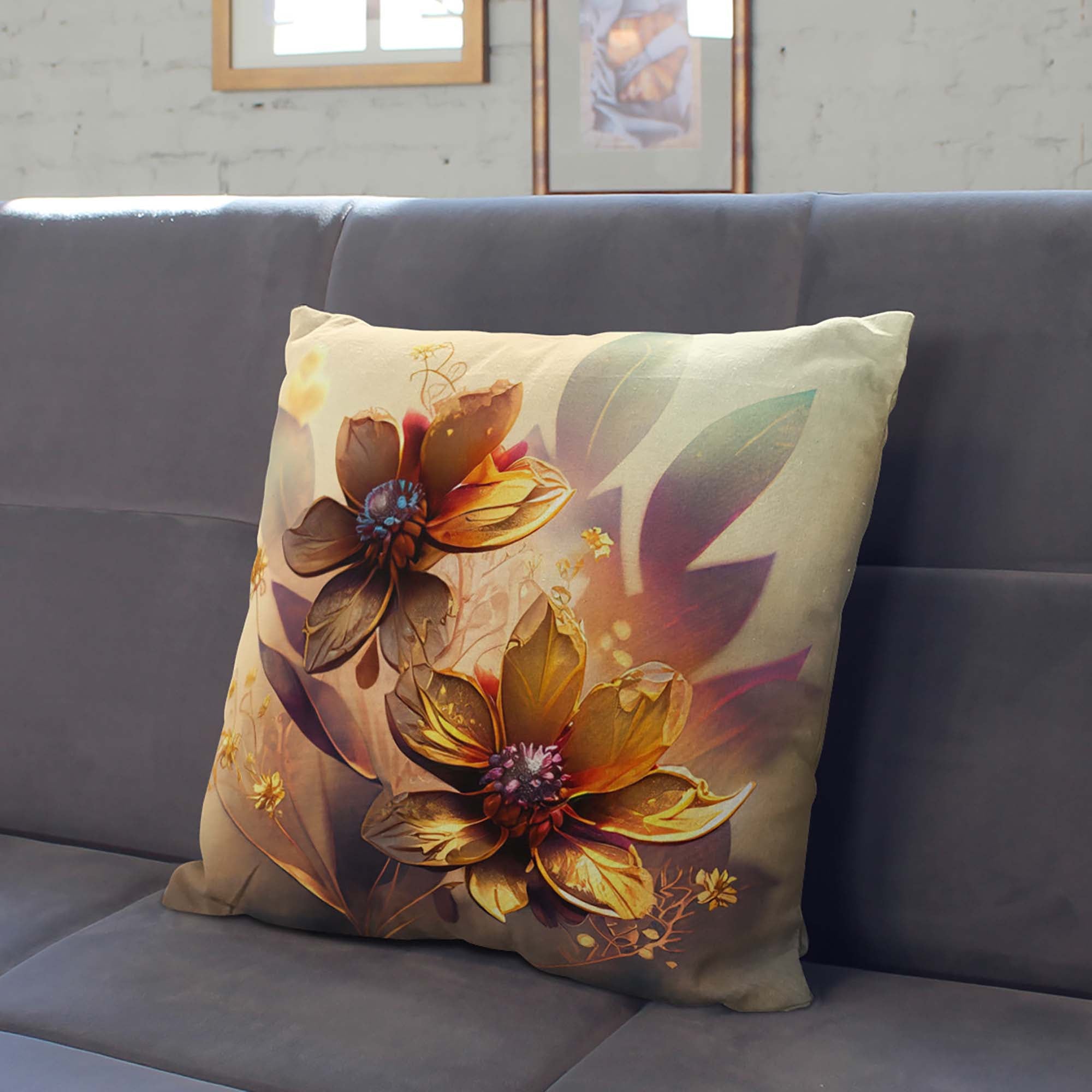 Kissen Misty Flowers
