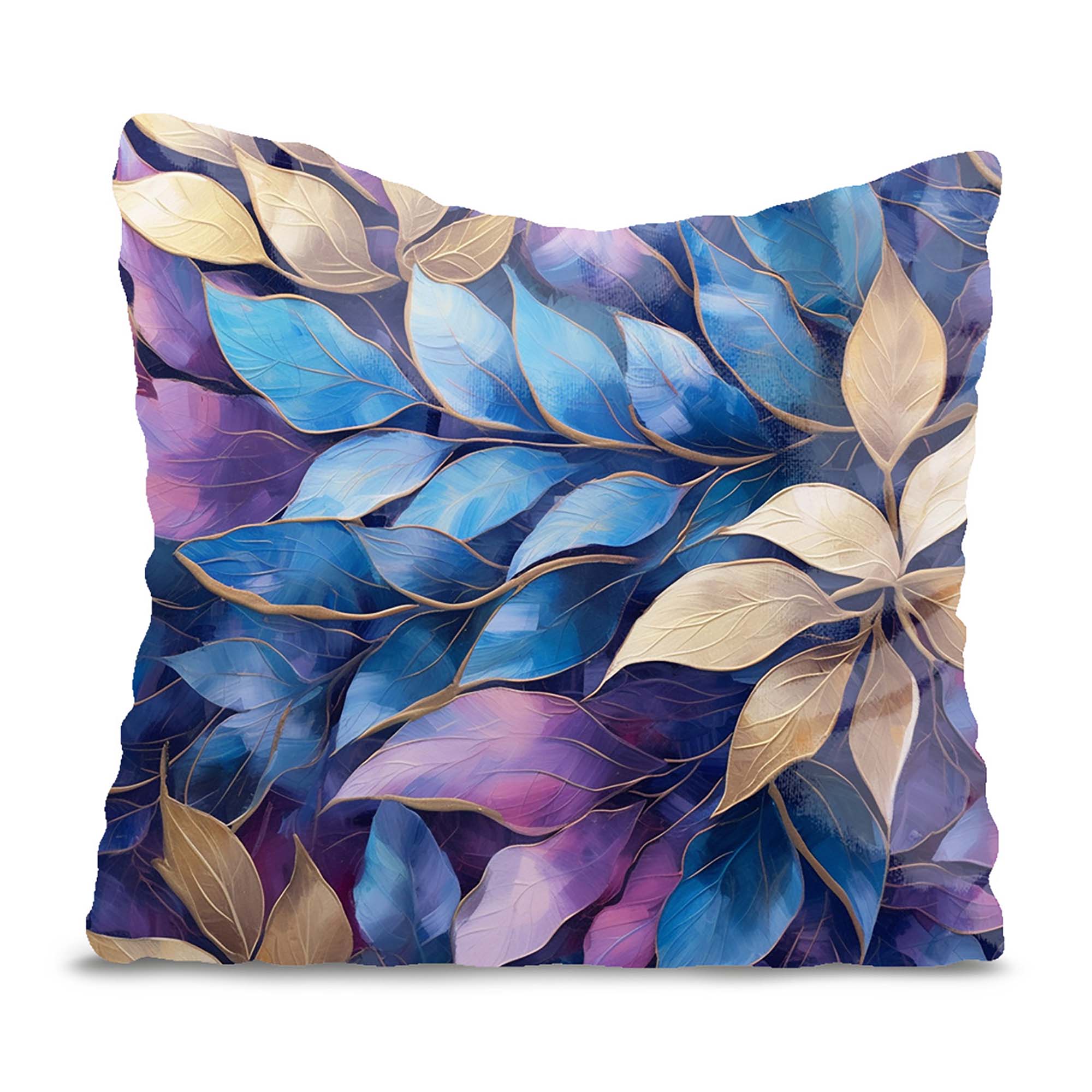 Kissen Blaue Eleganz