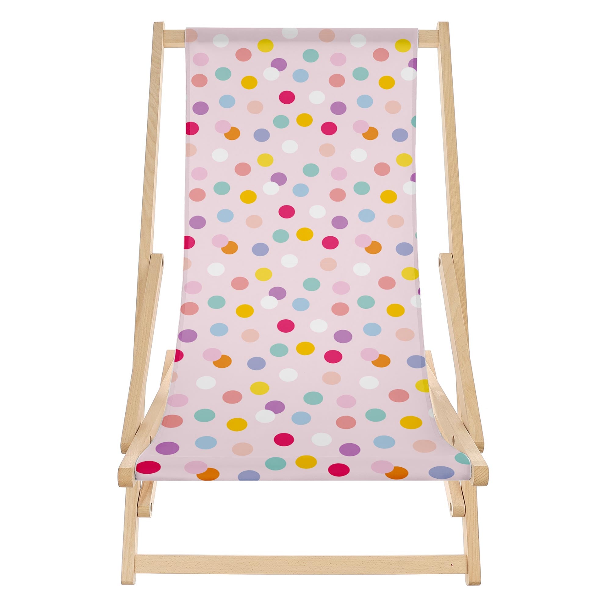 Leżak Bujany Pastel Confetti Dots
