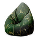 Puf Birnenform Gravur Botanisches Muster-Oxford