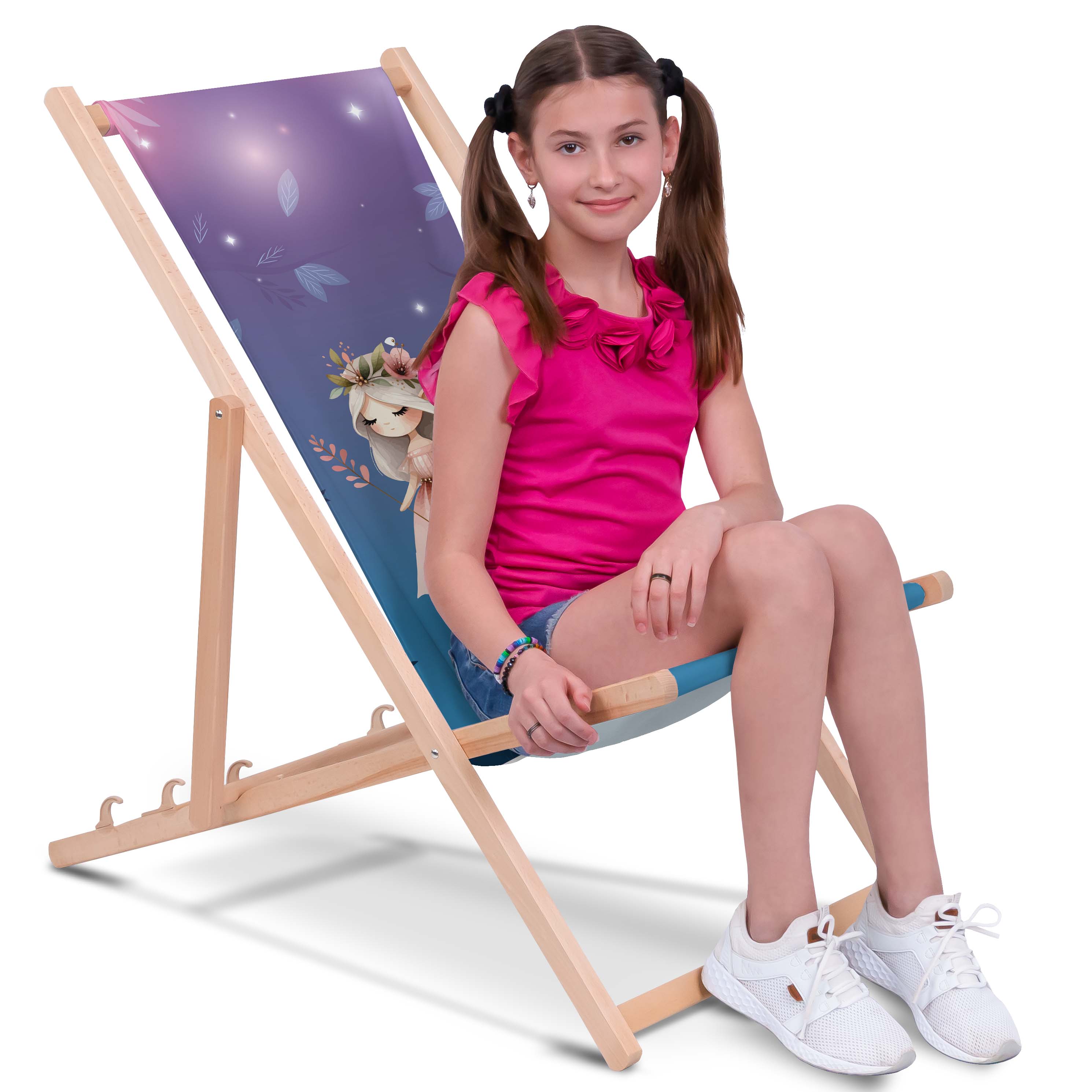 Liegestuhl aus Holz Fairy Tale Magic-S