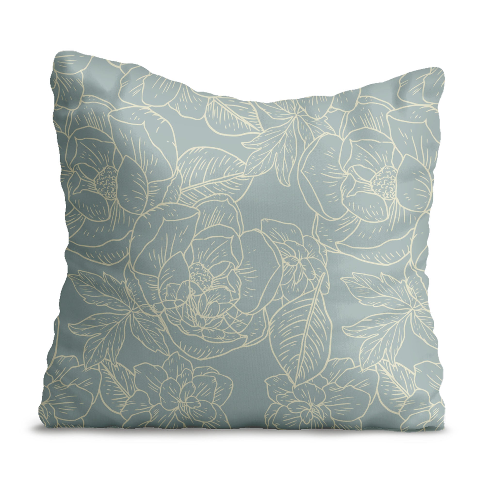 Kissen Florale Elegante Blätter