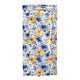 Handtuch Gelb-blaue Blumen-30x50 cm