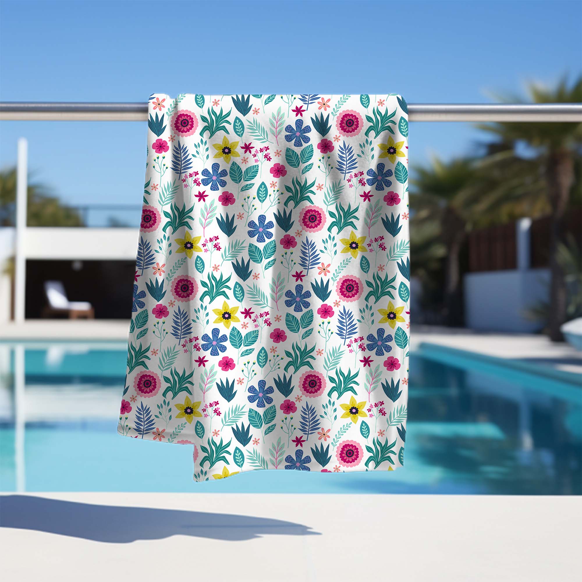 Handtuch Florale Eleganz-30x50 cm