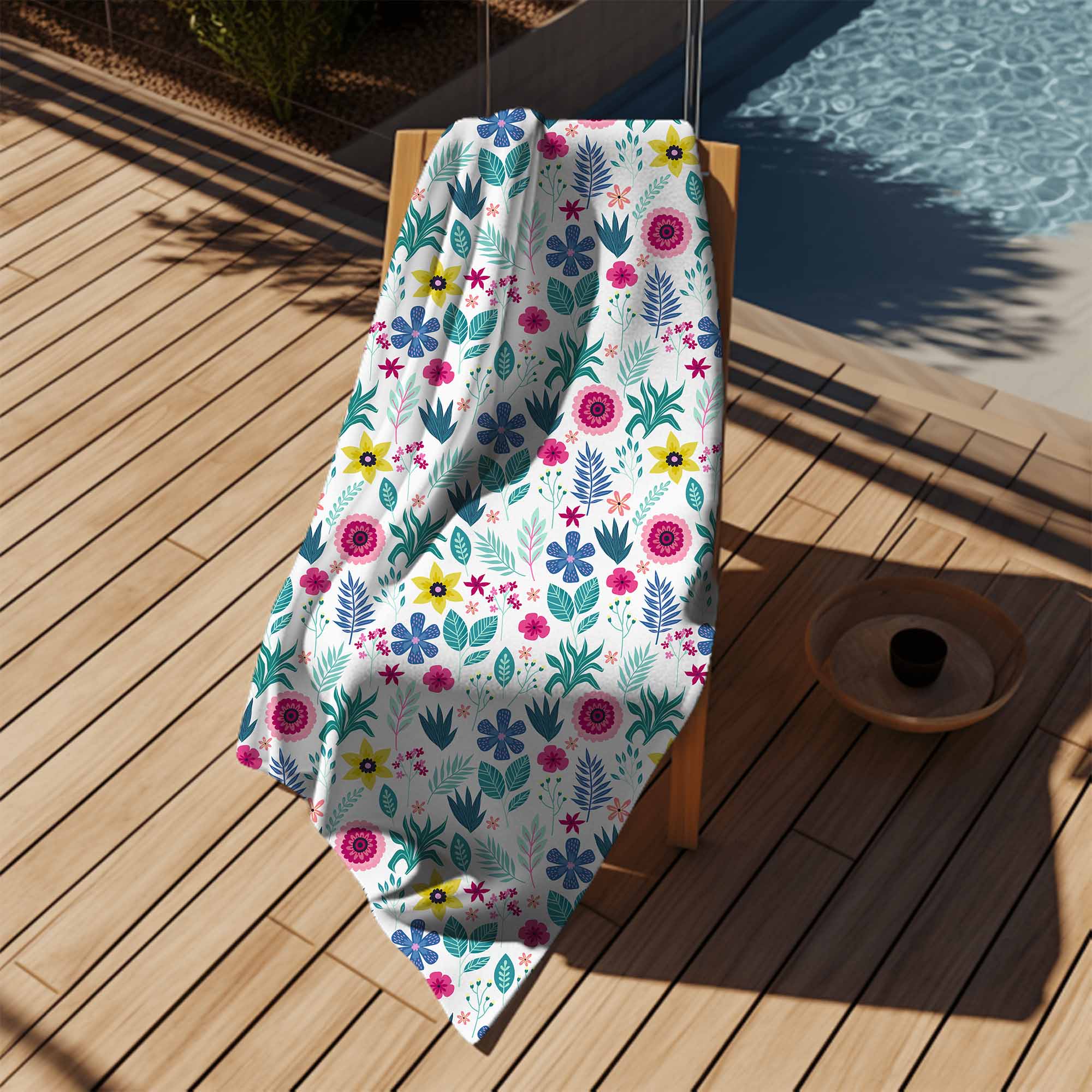 Handtuch Florale Eleganz-70x140 cm