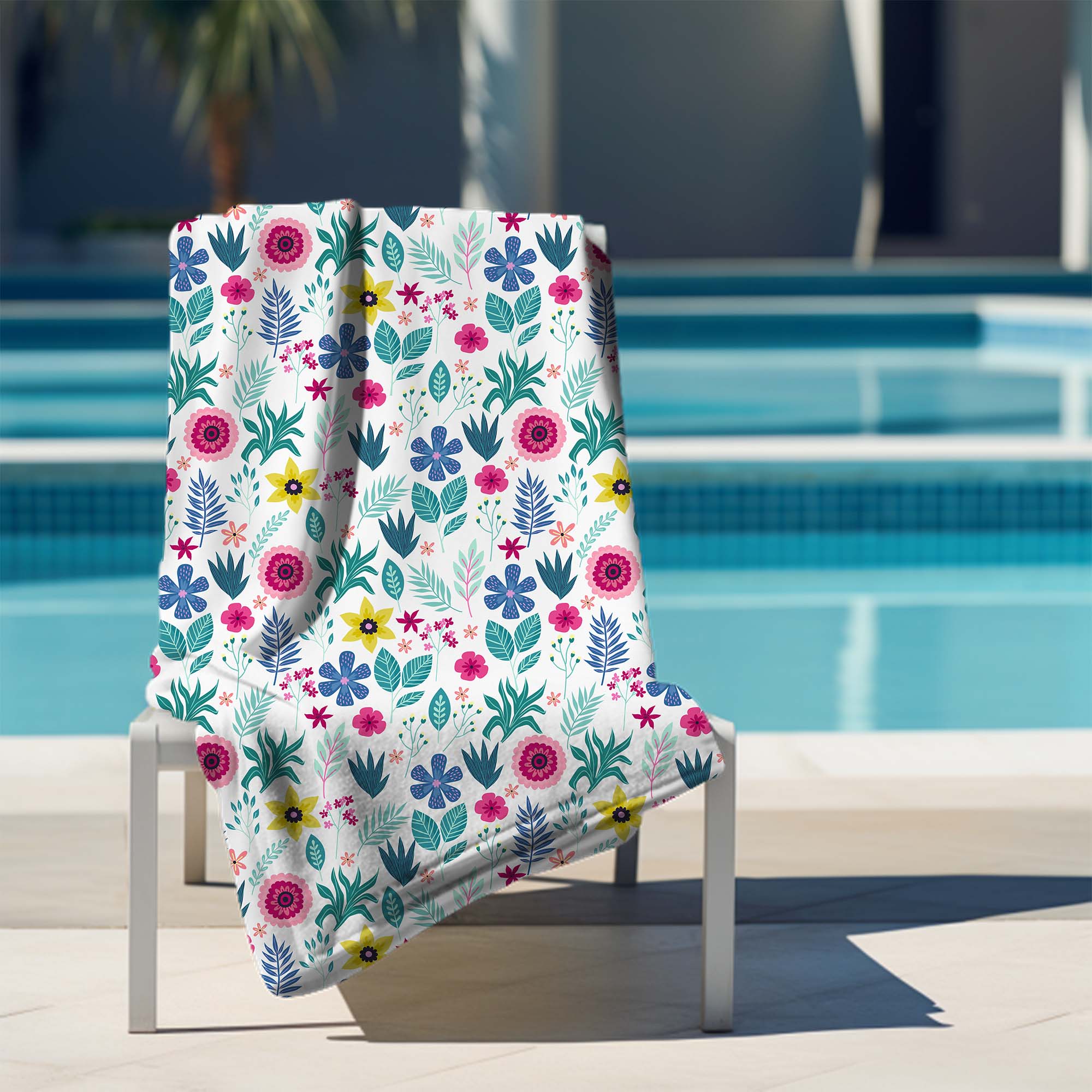 Handtuch Florale Eleganz-30x50 cm
