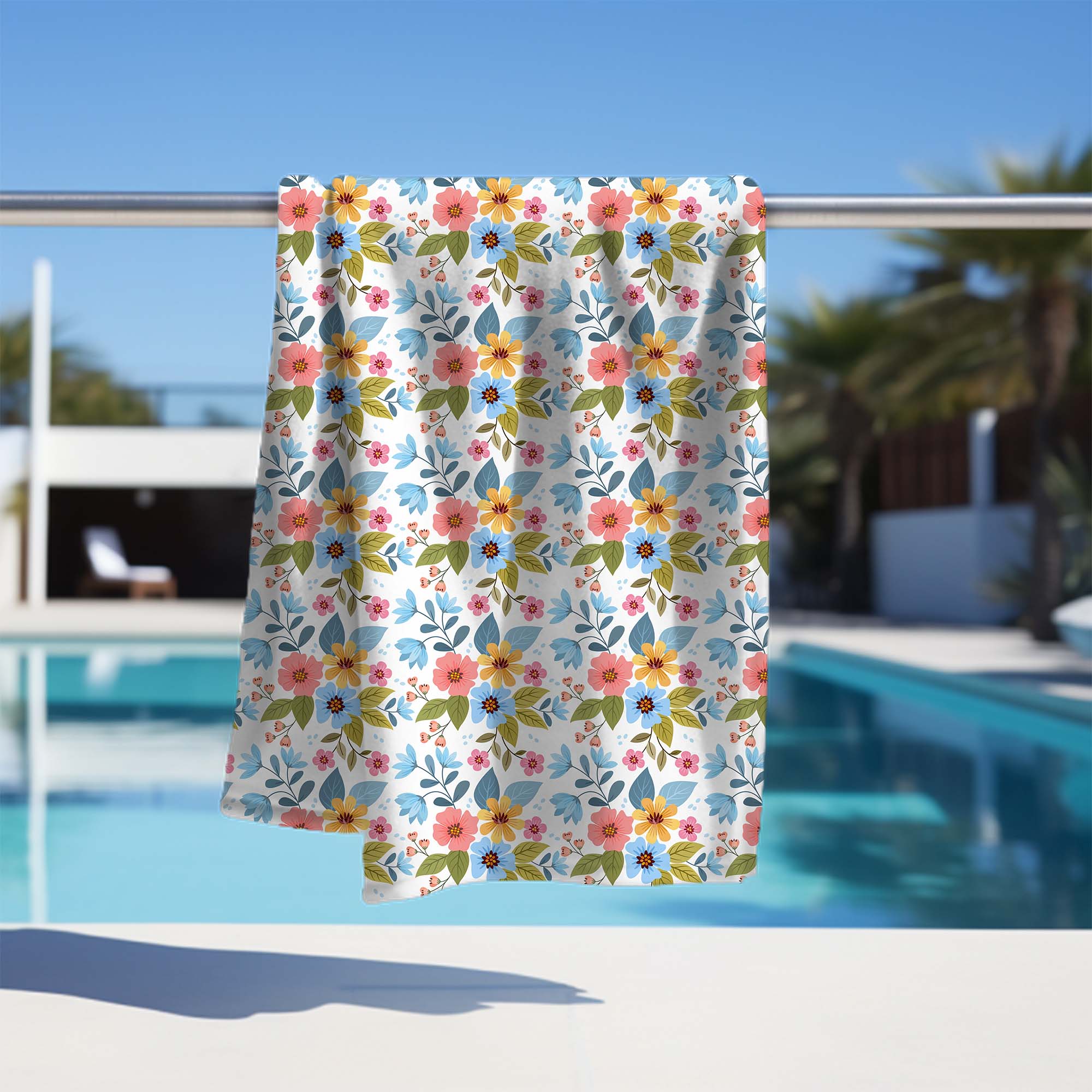 Handtuch Florale Fantasie-30x50 cm
