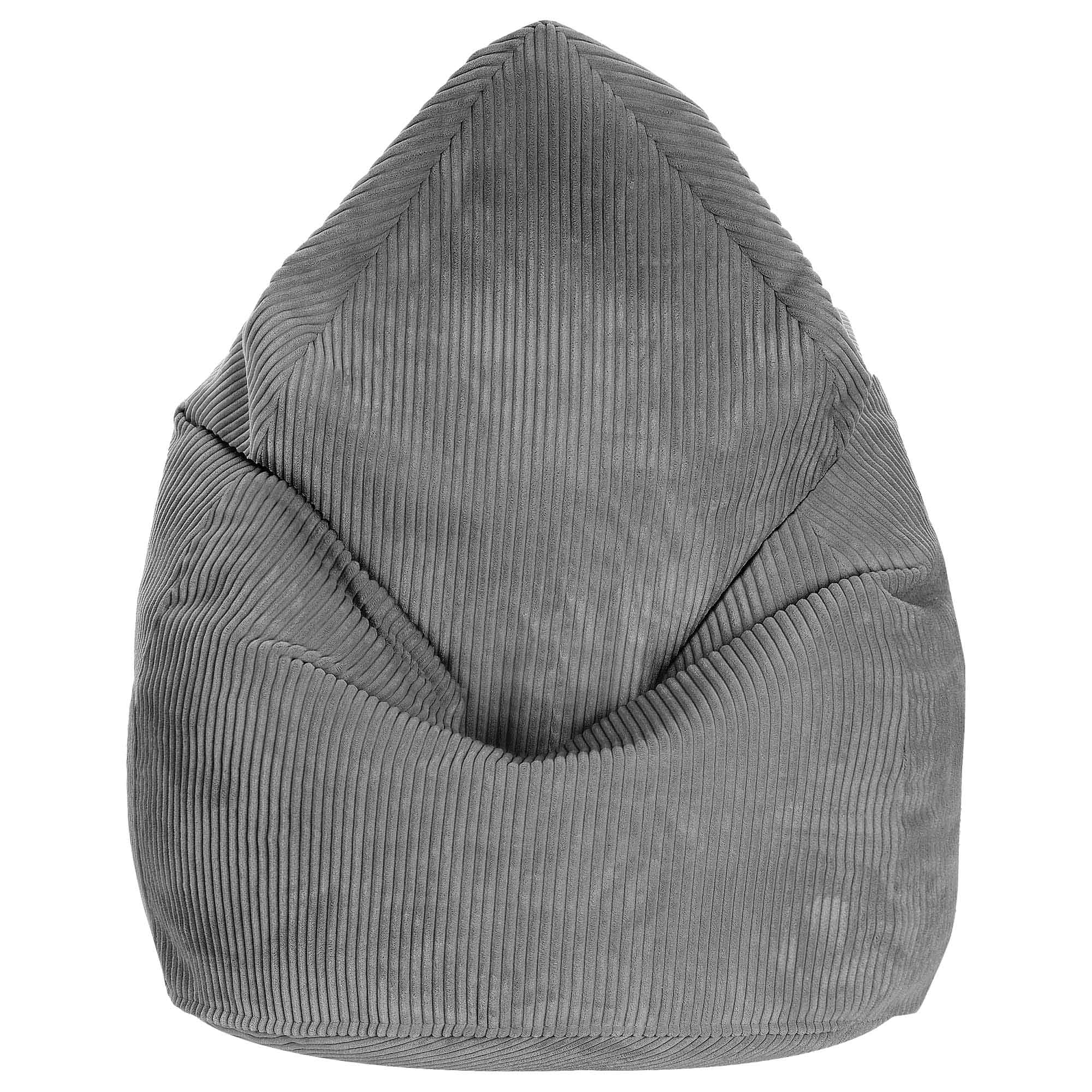 Sitzsack Birnenform Lincoln Frost Gray-S
