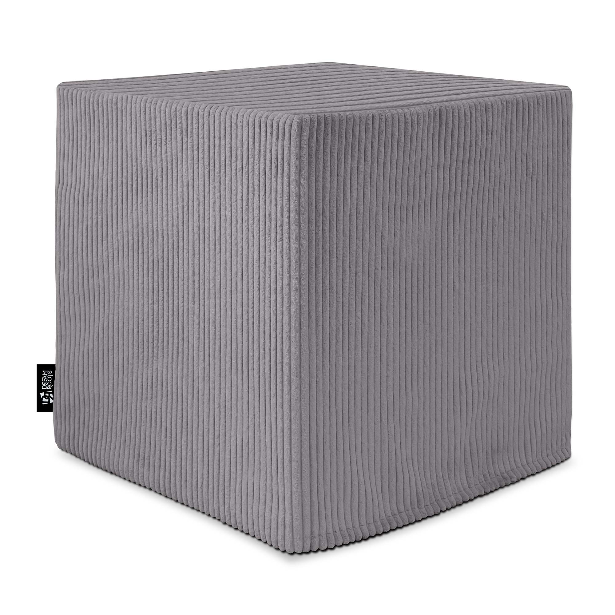 Puf Qubik Frost Gray-40x40 cm