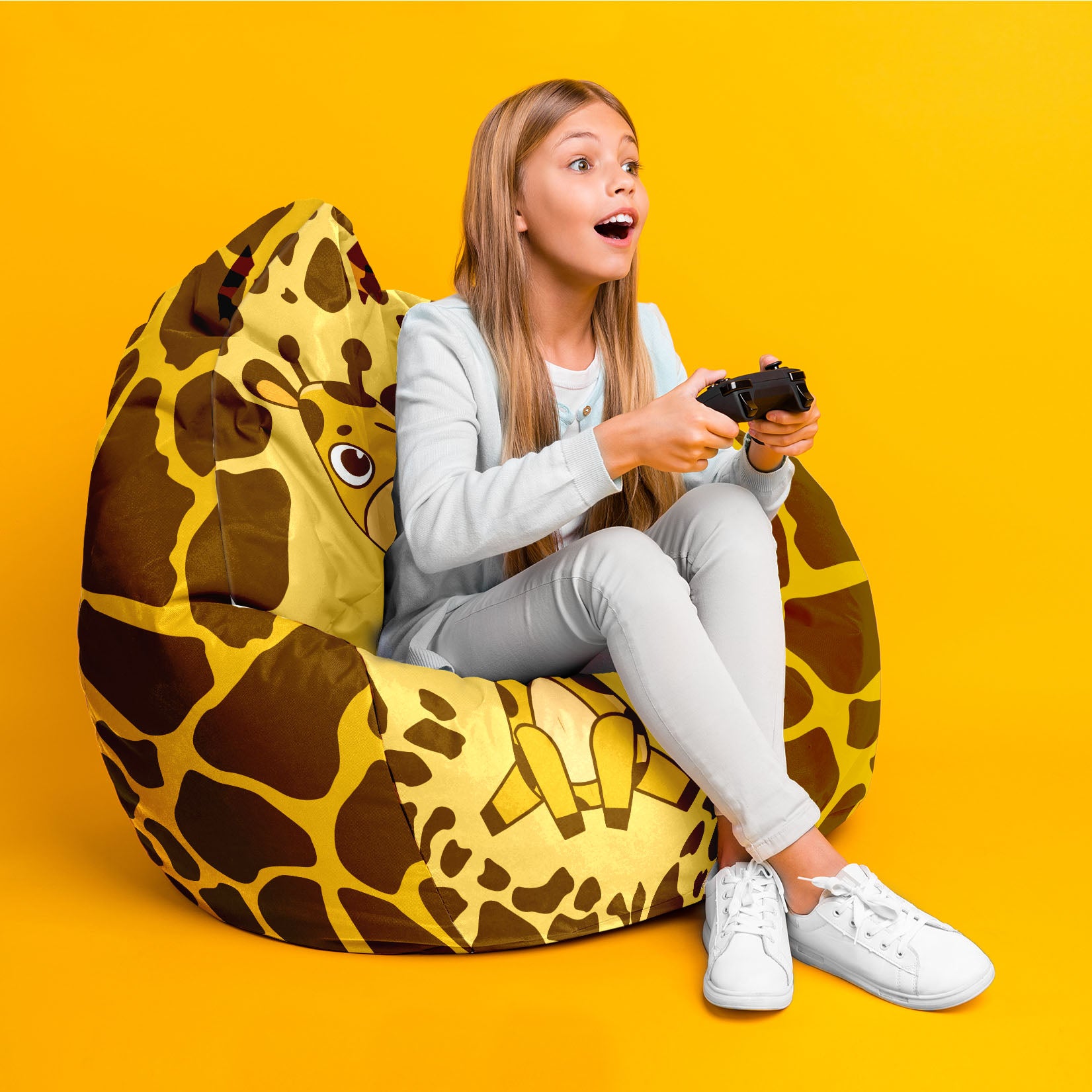 Pearshape Pouf Giraffina-S