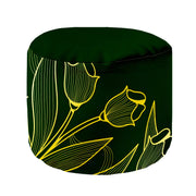 Runder Hocker Fußstütze Gold Dream