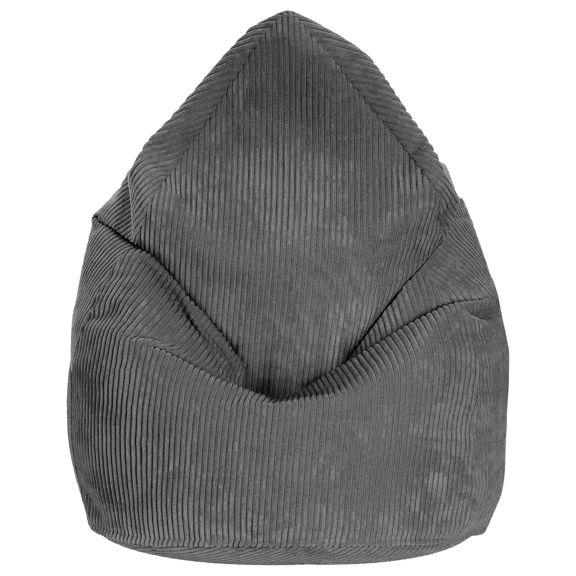 Sitzsack Pearshape Lincoln Granite Gray-S