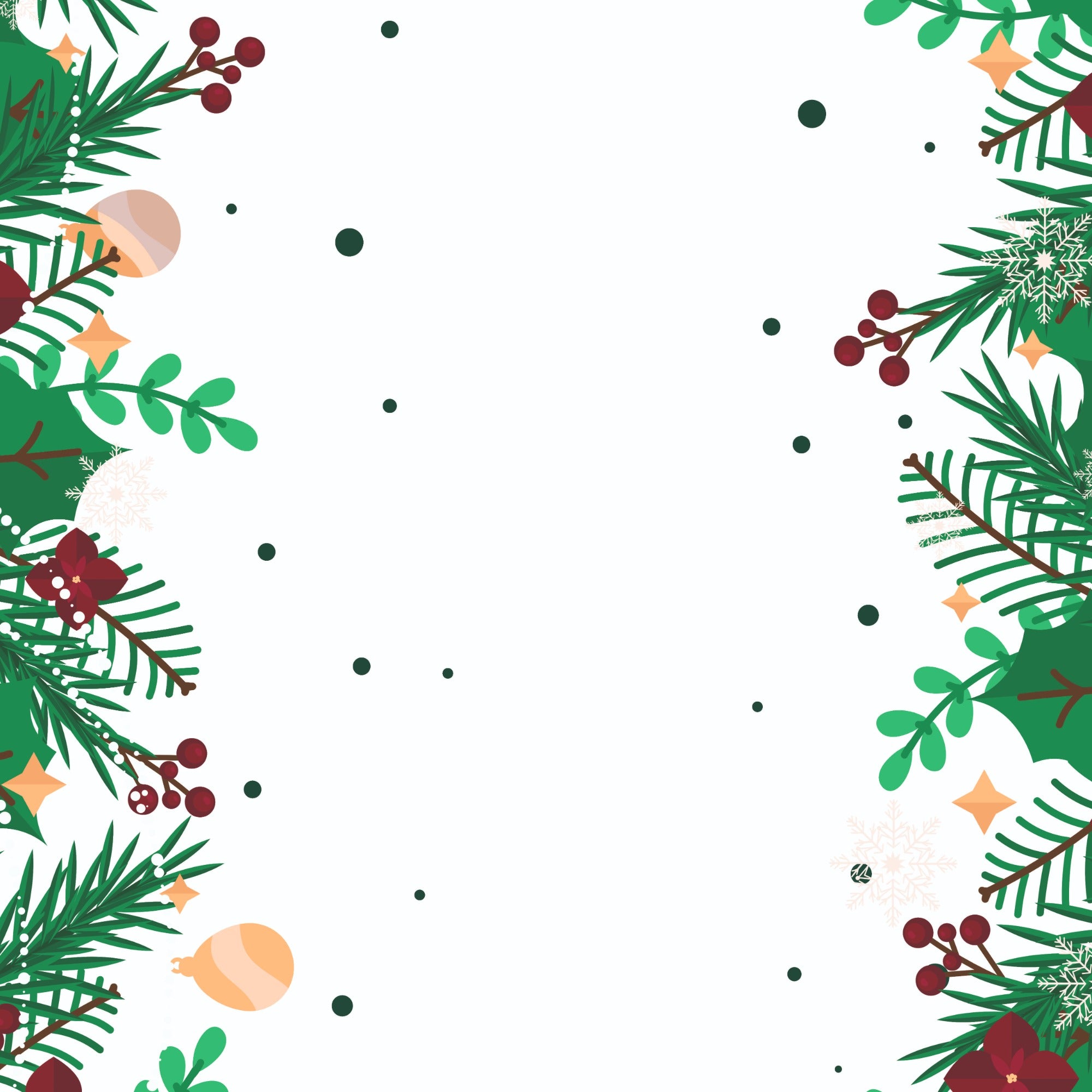 Green Mistletoe Pillow-Oxford