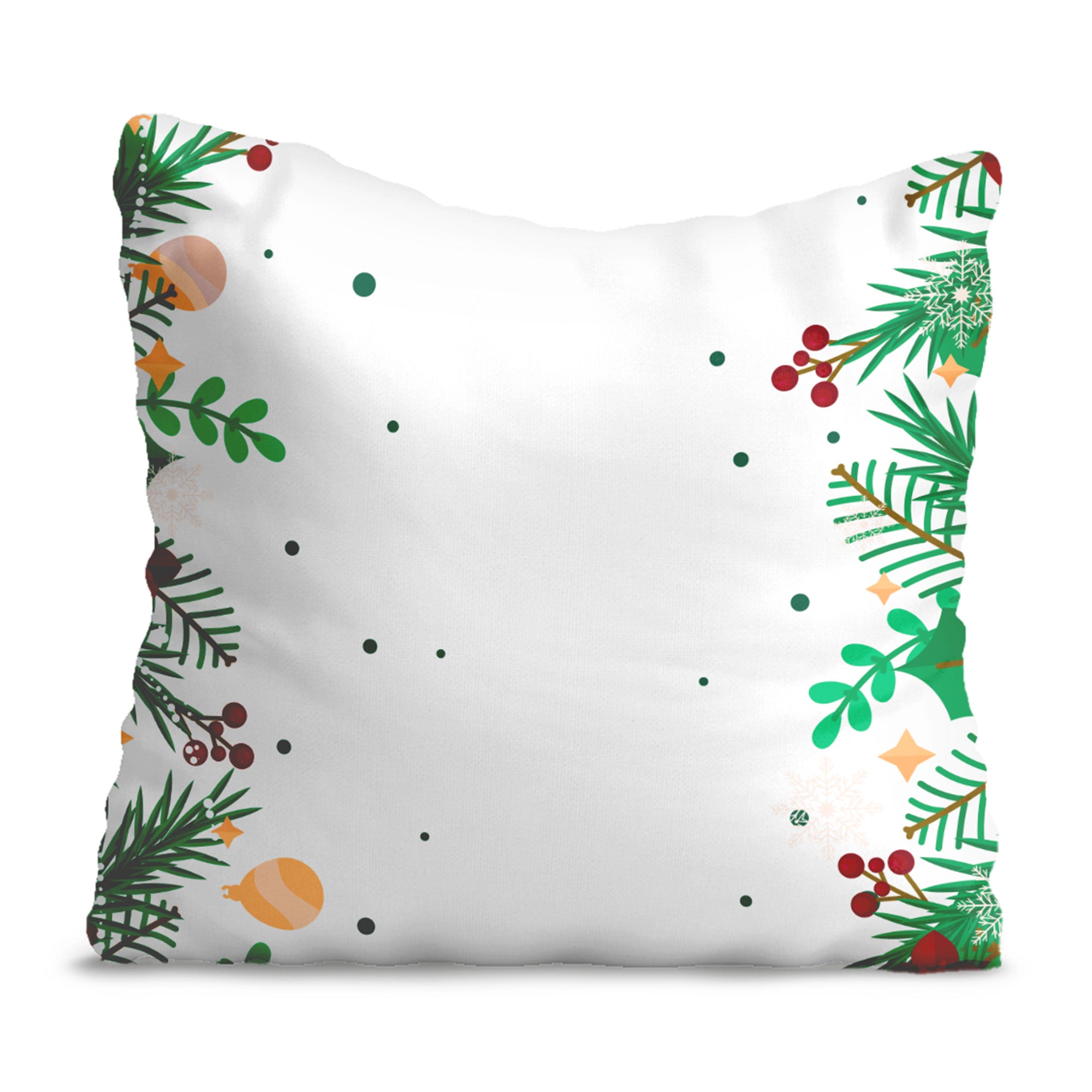 Green Mistletoe Pillow-Oxford