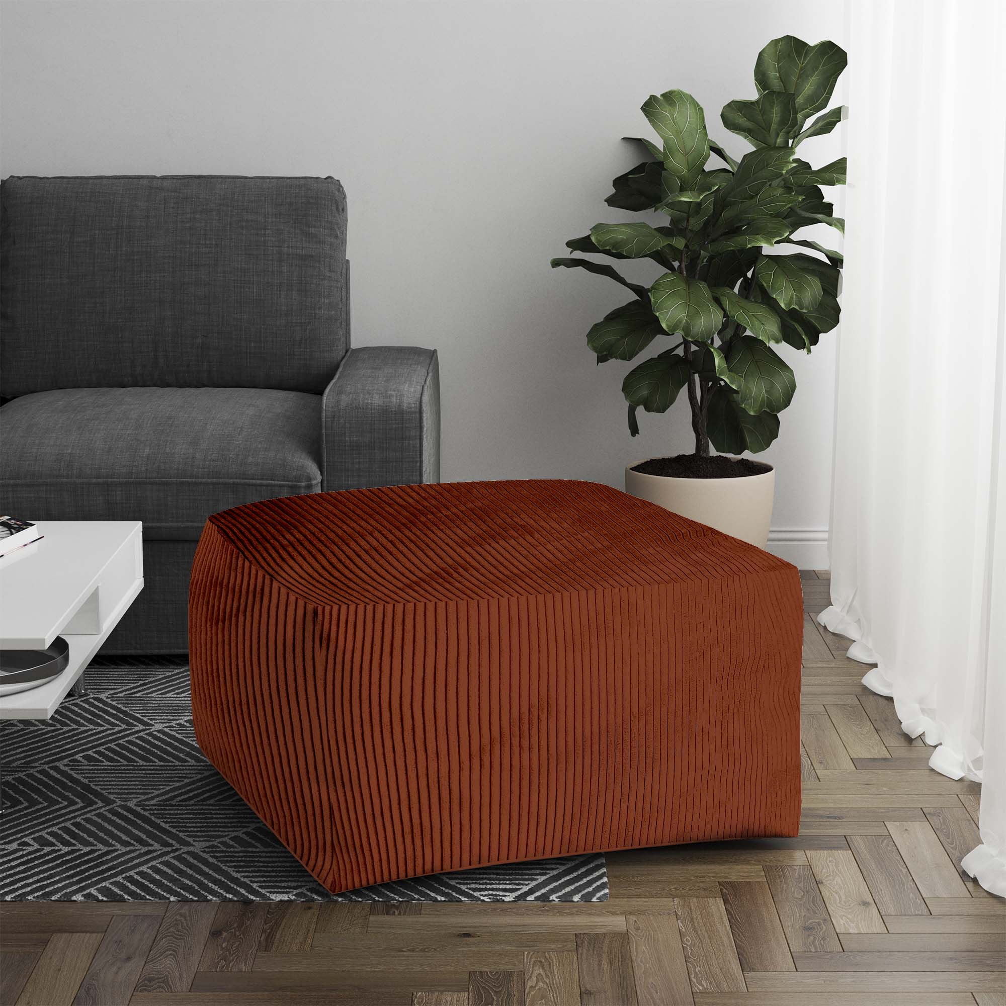 Puf Comfort Indisches Braun