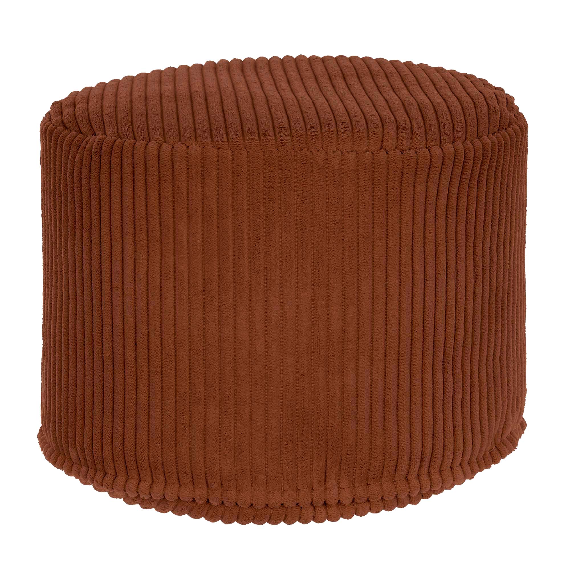 Runder Hocker Fußstütze Lincoln Indian Tan-M