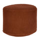 Runder Hocker Fußstütze Lincoln Indian Tan-M